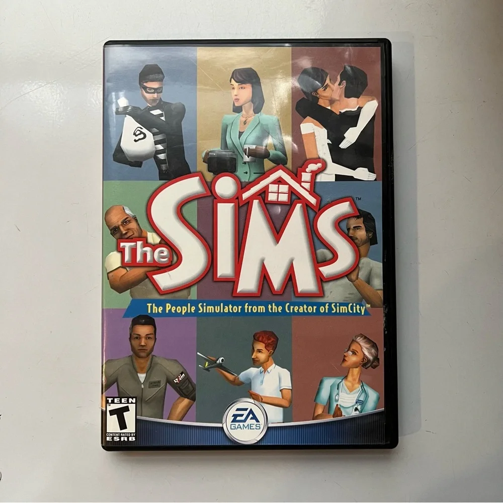 The Sims, original CD-ROM PC video game